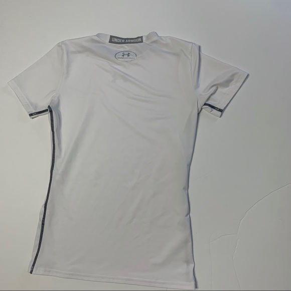 White black Under Armour fitted heat gear - Picture 3 of 4